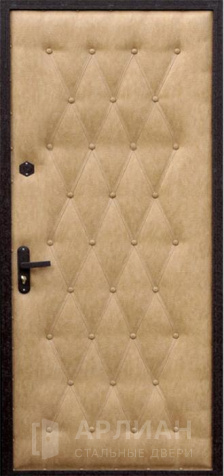 Фото «Уличная дверь эконом с терморазрывом цвет орех светлый №14»